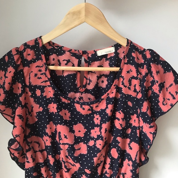 *Sold* Everly Silky floral summer dress